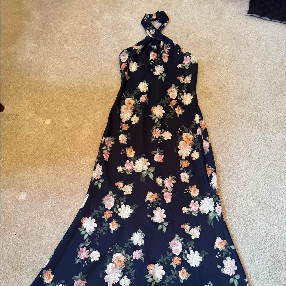 Anthropologie maxi dress size 2